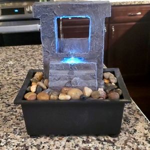 LED tabletop fountain